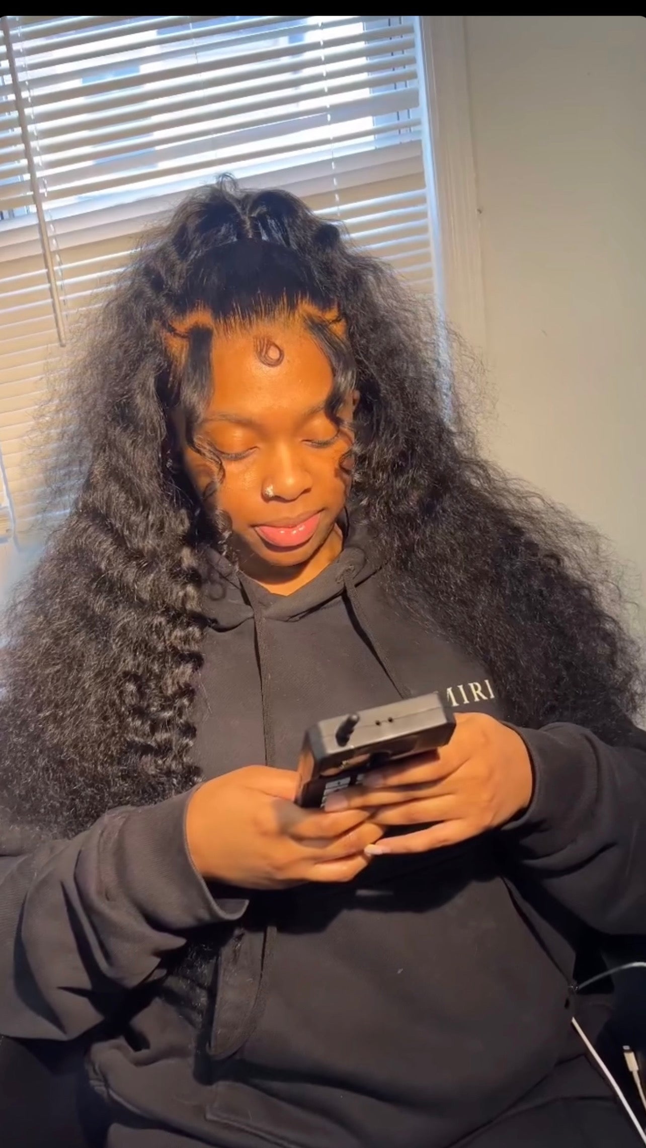 Curly Lace Front HD Wig